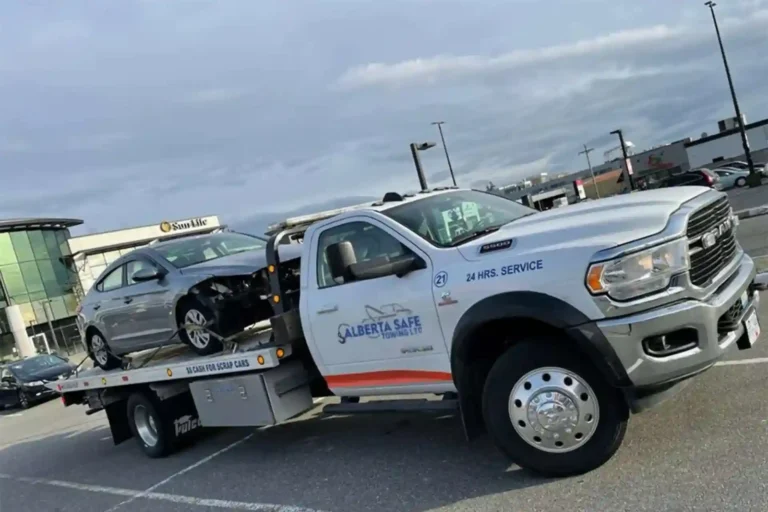 flatbed towing